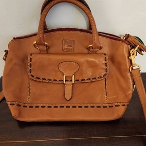 Camel colored Dooney Purse.